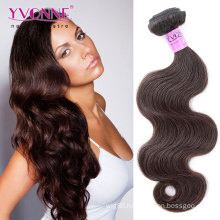 Color #2 Body Wave Peruvian Remy Human Hair